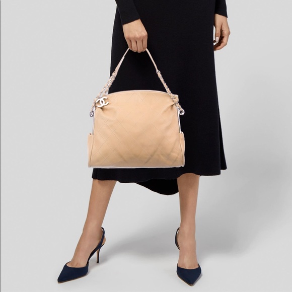 CHANEL Handbags - Big sale 😱CHANEL ultimate soft hobo Beige